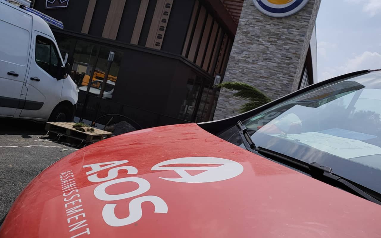 Inspection vidéo par caméra des canalisation du Burger King d'Aurillac - 2