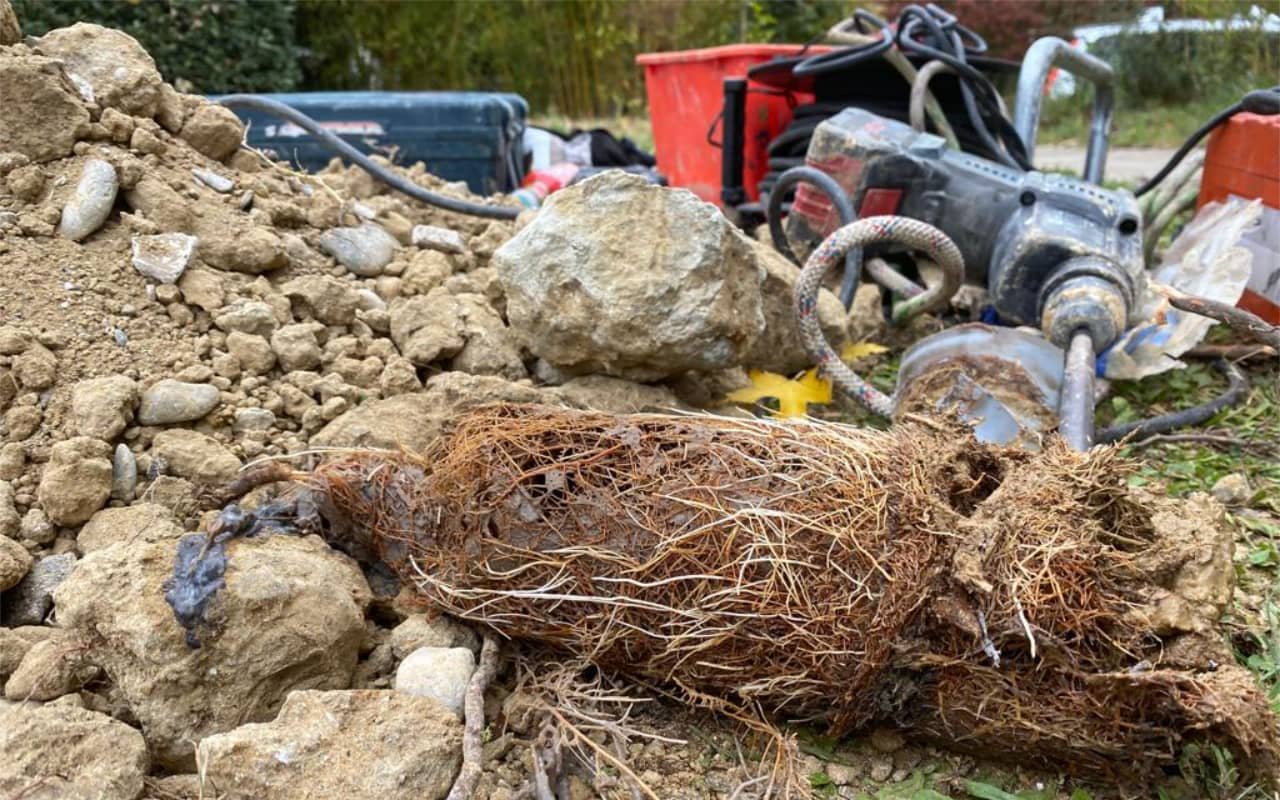 Déracinage de canalisation chez un particulier à Balma - 1