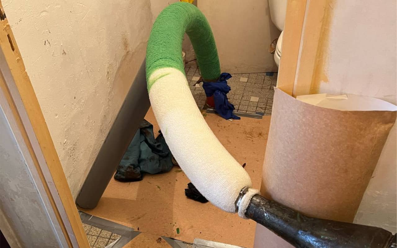 Réhabilitation de canalisation par procédé de chemisage Brawoliner chez un particulier - 2