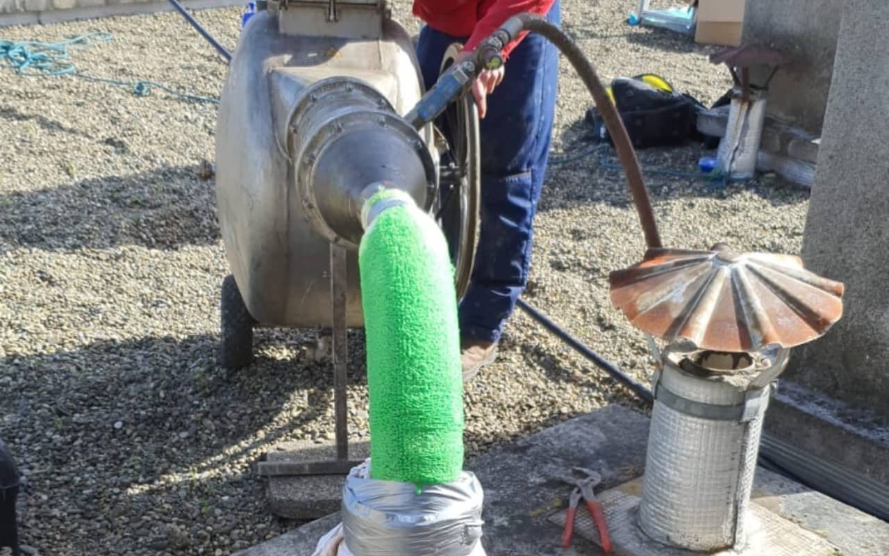Réhabilitation de 4 colonnes d'eaux usées et eaux vannes d'un immeuble de 6 étages - 1