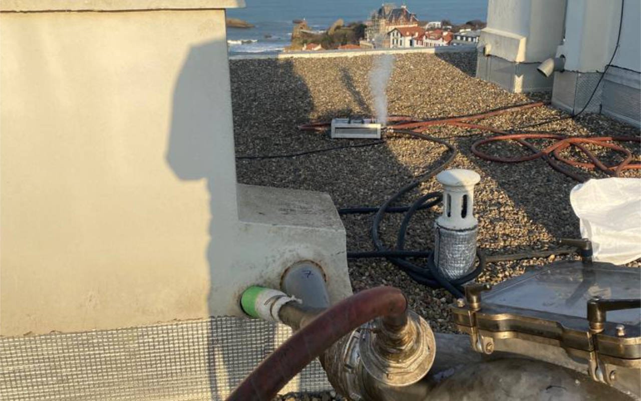 Réhabilitation de 3 colonnes d'un immeuble en R+7 en seulement 4 jours - 2