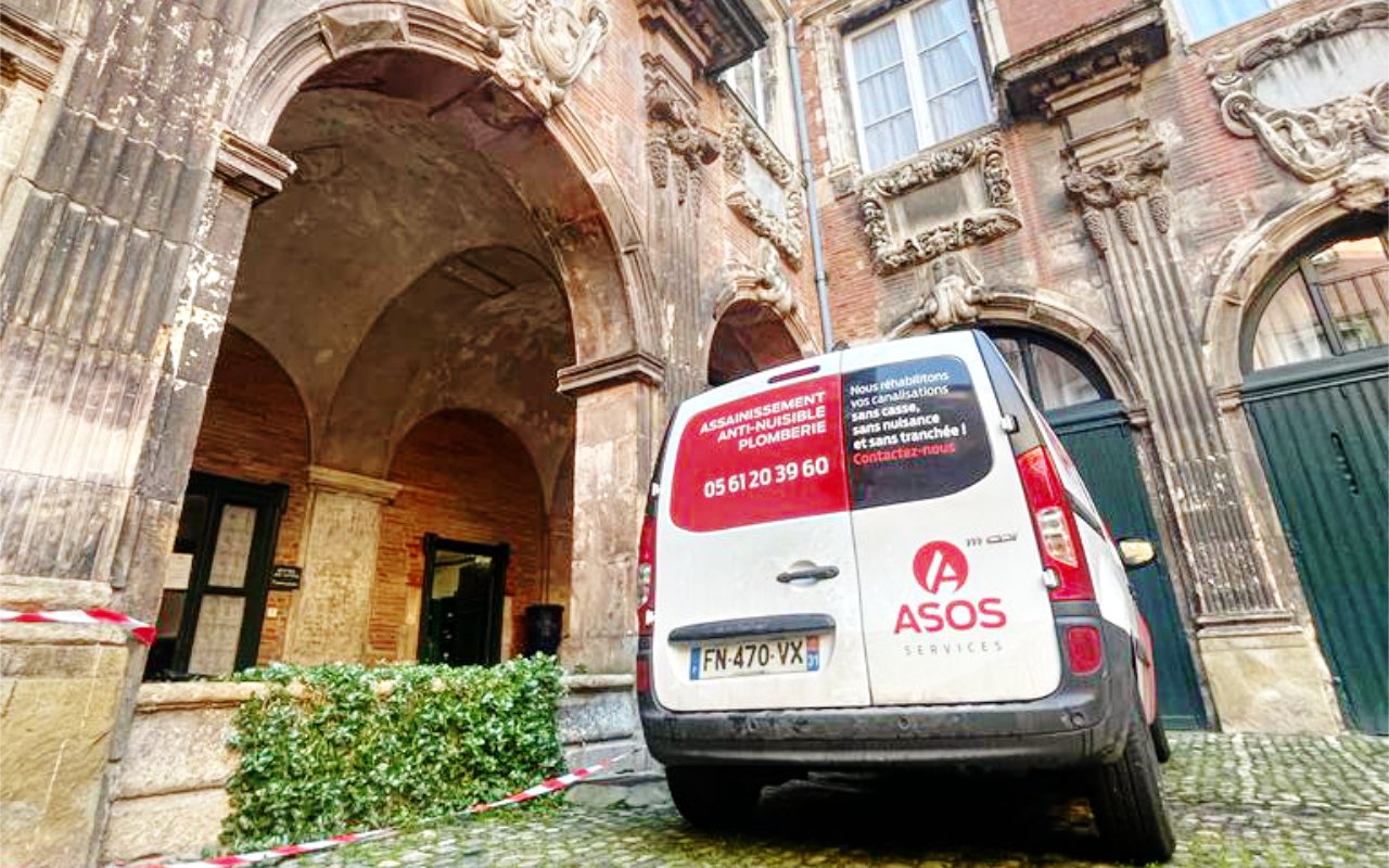 Réhabilitation de colonne et canalisation au prestigieux Hôtel de Pierre - 2