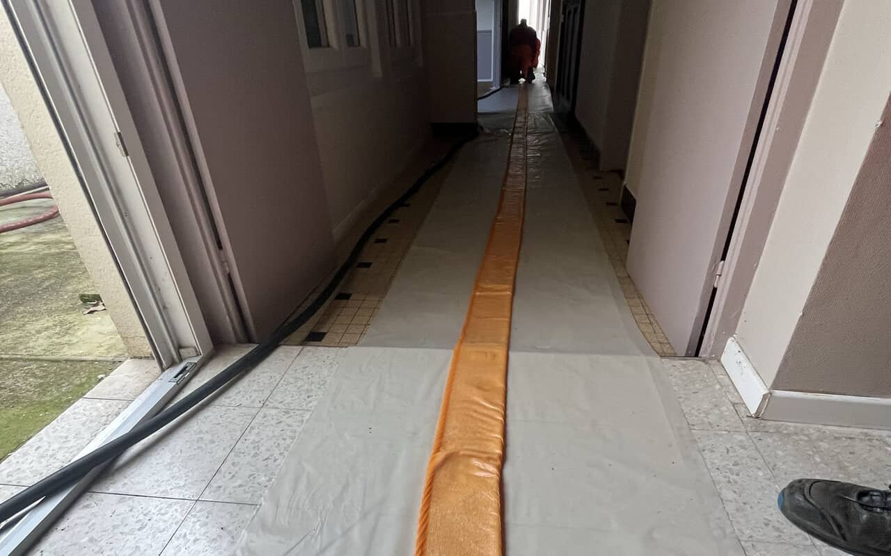 Rénovation de plus de 17 ml de canalisation sans excavations, casse, tranchée et bruit chez un particulier