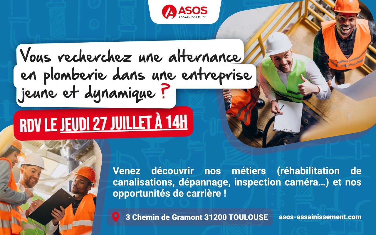 Rejoignez une entreprise jeune et dynamique en plomberie pour une carrière prometteuse !